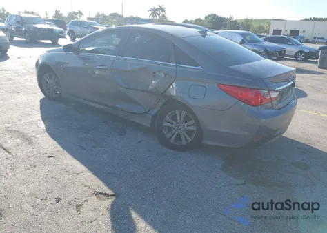 2014 Hyundai Sonata Gls z USA, uszkodzony, nr VIN 5NPEB4AC2EH858550